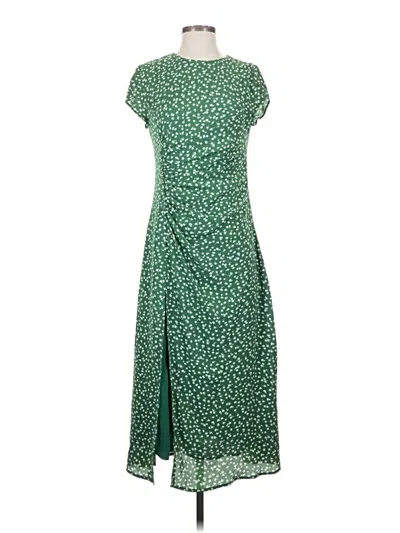 Pre-owned Opt Casual Dress In Green
