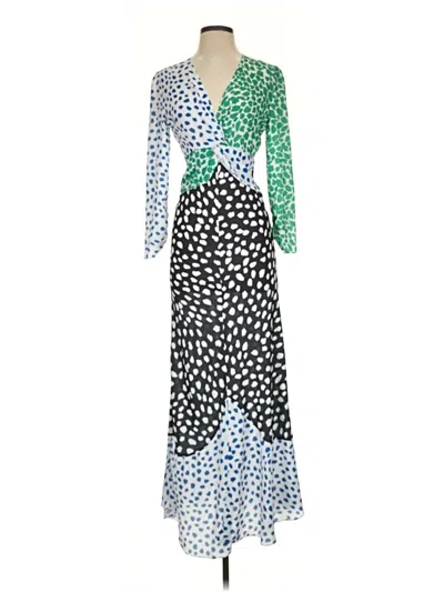 Pre-owned Opt Casual Dress In Green