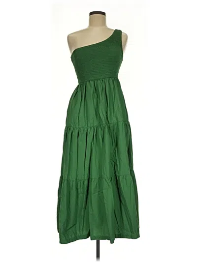 Pre-owned Opt Casual Dress In Green