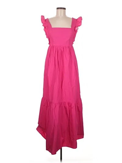 Pre-owned Opt Casual Dress In Pink