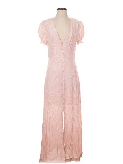 Pre-owned Opt Casual Dress In Pink