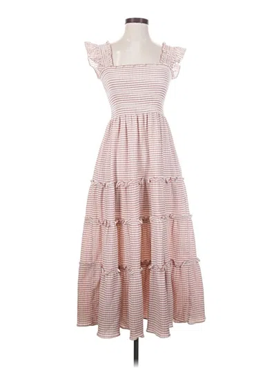 Pre-owned Opt Casual Dress In Pink