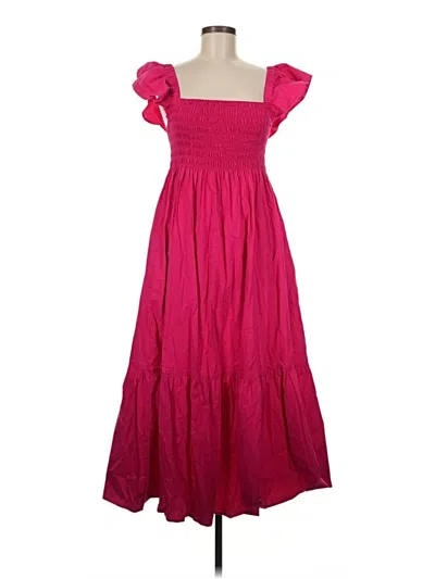 Pre-owned Opt Casual Dress In Pink