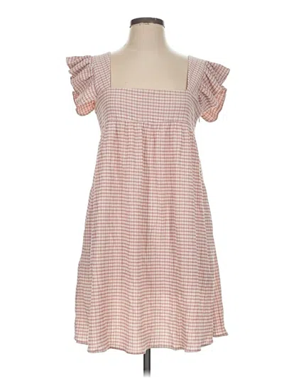 Pre-owned Opt Casual Dress In Pink