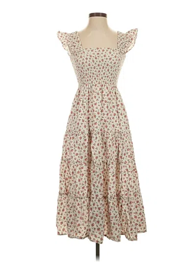 Pre-owned Opt Casual Dress In Tan