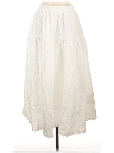 Pre-owned Opt Casual Skirt In Ivory