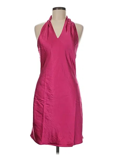 Pre-owned Opt Cocktail Dress In Burgundy