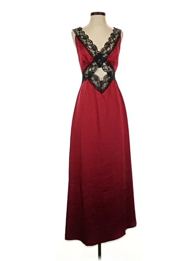Pre-owned Opt Cocktail Dress In Burgundy