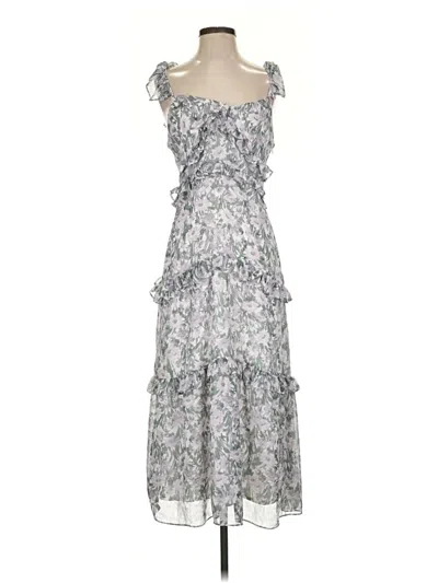 Pre-owned Opt Cocktail Dress In Gray