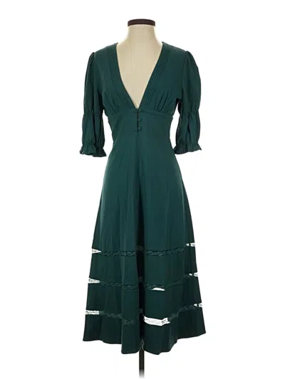 Pre-owned Opt Cocktail Dress In Green