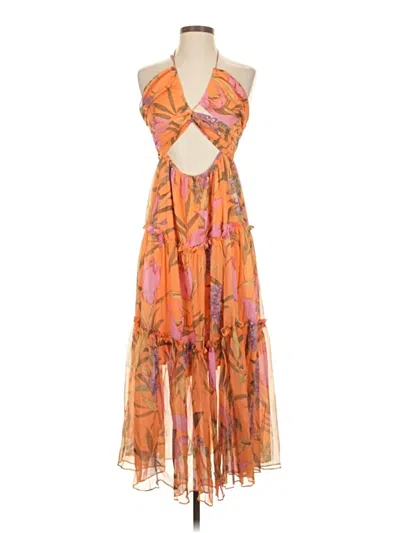 Pre-owned Opt Cocktail Dress In Orange