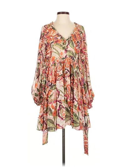 Pre-owned Opt Cocktail Dress In Orange