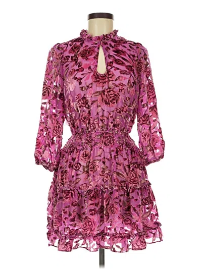 Pre-owned Opt Cocktail Dress In Purple