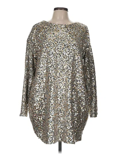 Pre-owned Opt Cocktail Dress In Silver