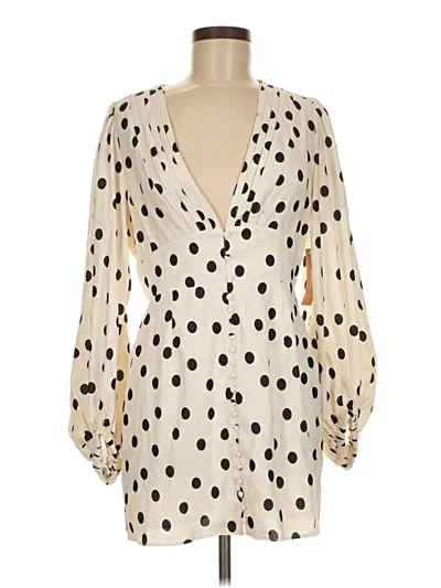 Opt Cocktail Dress In White