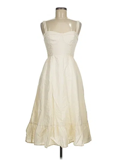 Opt Cocktail Dress In White