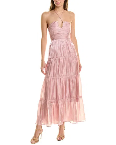 opt pink dress NWT o.p.t One Pretty Time Massaya Pink Midi Dress