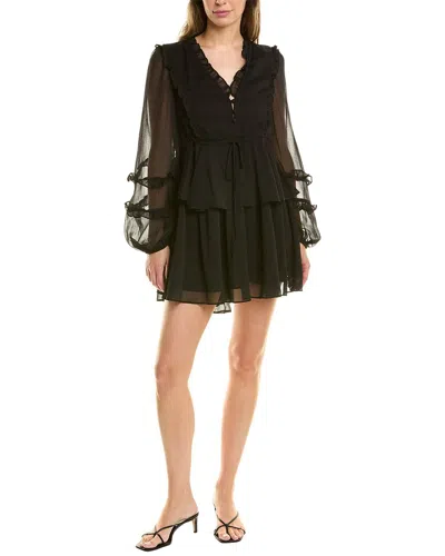 Opt O.p.t. Hilo Mini Dress In Black