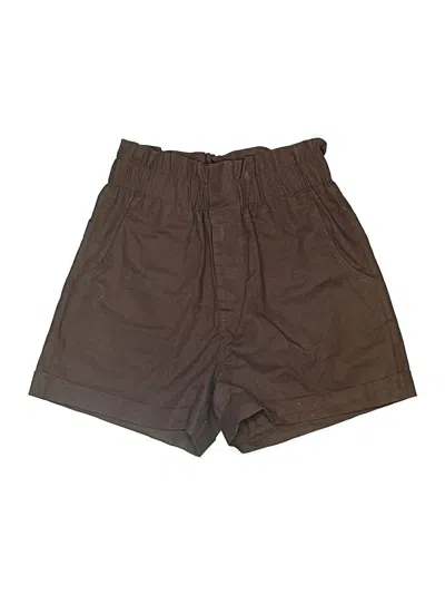Pre-owned Opt Khaki Shorts In Brown