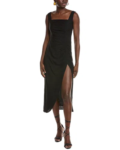 knee length dresses for ladies O.P.T Adeline Linen Maxi Dress