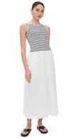 Opt O. P.t Beryl Dress White Black Stripe