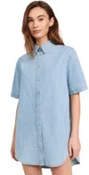 Opt O. P.t Chance Dress Denim Midwash In Denim Midwash
