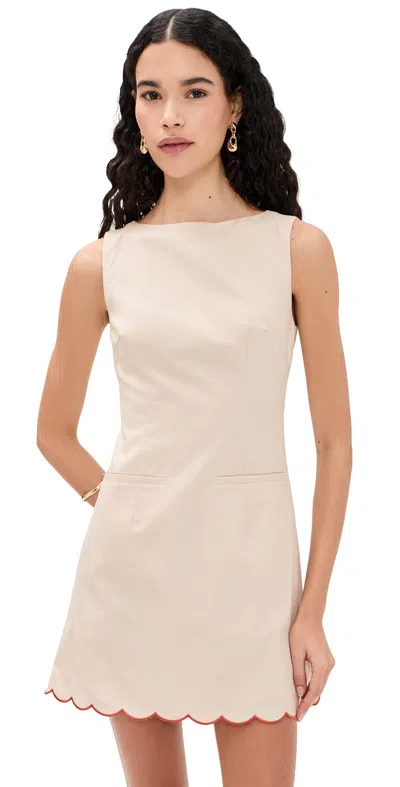 Opt O. P.t Charlotte Dress Cream In White