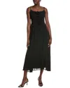 Opt O. P.t Corinne Midi Dress In Black
