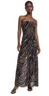 Opt O. P.t Delaney Dress Zebra Print In Zebra Print