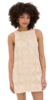 Opt O. P.t Harley Cotton Dress Bone In Bone