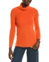 Opt Kourt Mishra Eyelash Sweater In Orange