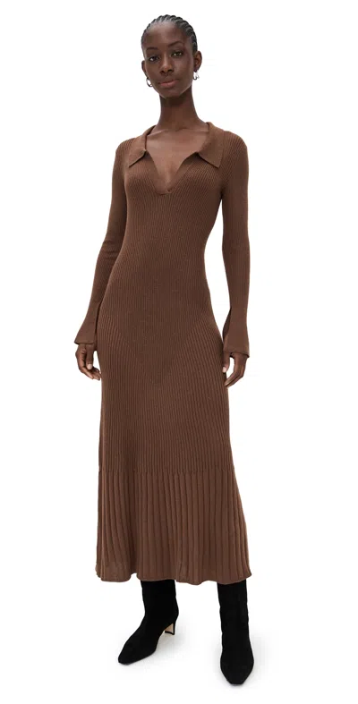 Opt O. P.t Nicole Dress Chocolate Brown