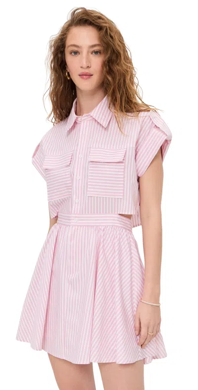 Opt O. P.t Rowe Dress Pink Stripe