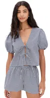 Opt O. P.t Wilder Set Ink Gingham In Ink Gingham