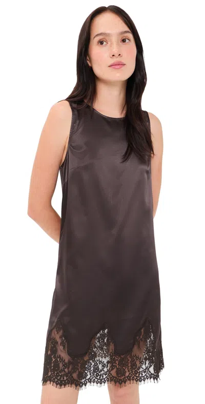 Opt O. P.t Yasmin Dress Dark Coffee