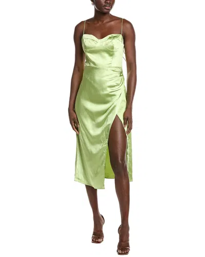 Opt O.p.t Radeate Midi Dress In Green
