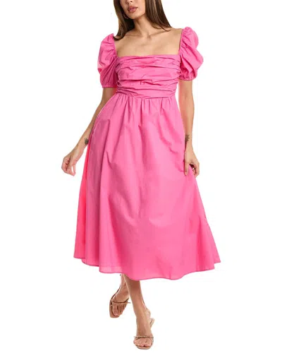 Opt O.p.t. River Midi Dress In Pink