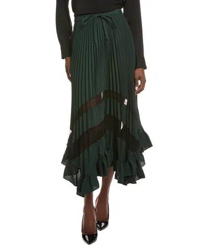 Opt O.p.t Rosemary Midi Skirt In Animal Print