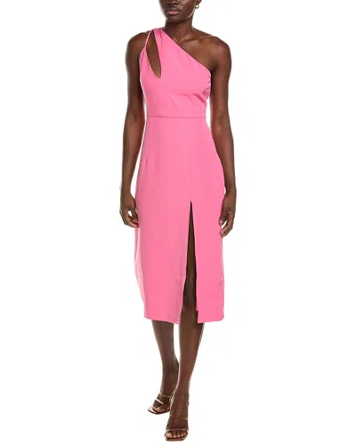 Opt O.p.t. Simms Midi Dress In Pink