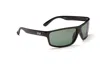 Optic Nerve Men's Ago Vita Sunglasses In Shiny Black Polarized Grey In Multi