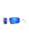Optic Nerve Men's Galaxy Sunglasses In Blue Lens In Neutral