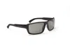 Optic Nerve Men's Mukai Sunglasses In Matte Black, Polarized Smoke Lens In Black