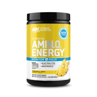 Optimum Nutrition Amino Energy + Focus Powder - Pineapple