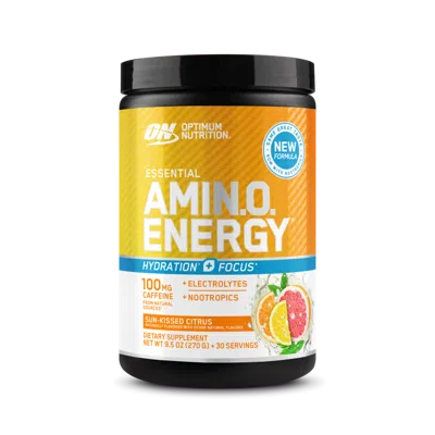 Optimum Nutrition Amino Energy + Focus Powder - Sunkissed Citrus