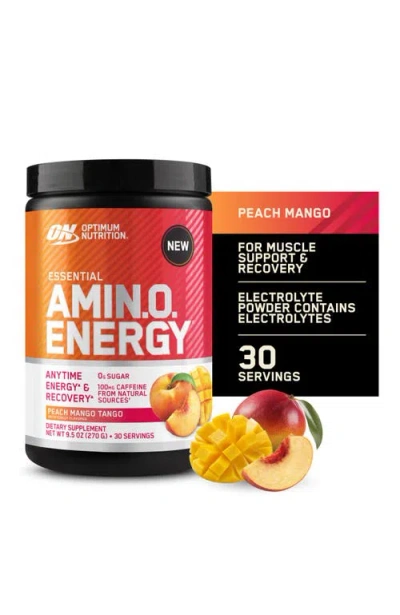 Optimum Nutrition Amino Energy Pre-workout Powder With Green Tea, Bcaa And Amino Acids In Multi