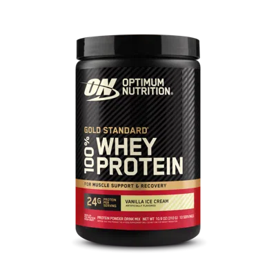 Optimum Nutrition Gold Standard 100% Whey Protein Powder - 10 Servings