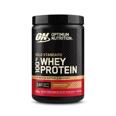 Optimum Nutrition Gold Standard 100% Whey Protein Powder - 10 Servings