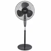 Optimus 16 In. Oscillating Stand Fan With Remote Control In Black 16 In. Oscillating Stand Fan With Remote Control In Black In Black