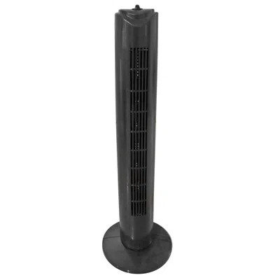 Optimus 32 In. Tall Tower Fan In Black