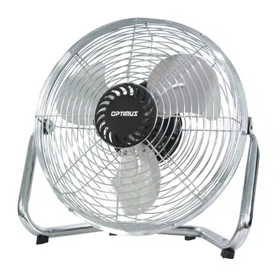 Optimus 9 In. Industrial Grade High Velocity Fan In Silver 9 In. Industrial Grade High Velocity Fan In Silver In White